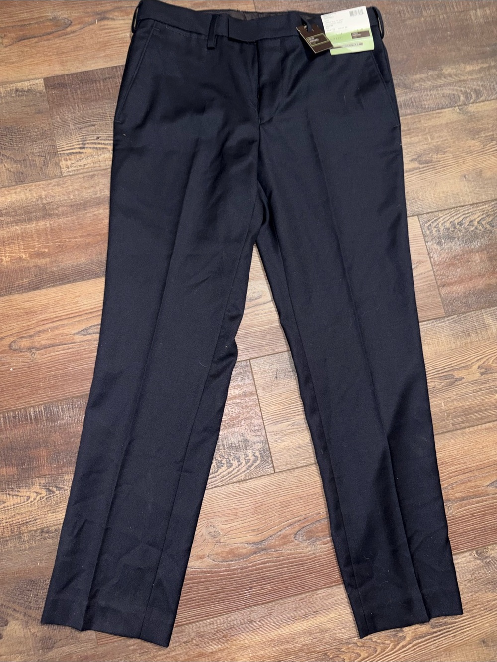 Louis Raphael  Navy Landon Slim Fit Dress Pants Hidden Flex Men’s Size 33/30